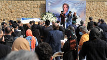 Funeral ceremony of veteran Iranian painter Darroudi