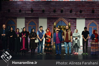چهاردهمین جشن بازیگر خانه تئاتر‎ در سالن اصلی تئاتر شهر