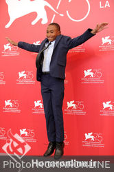 096 ctor Titus Turner attends _What You Gonna Do When The World_s On Fire_ photocall during the 75th Venice Film Festival