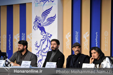 نشست فیلم «لباس شخصی» در هفتمین روز سی و هشتمین جشنواره فیلم فجر در پردیس ملت 