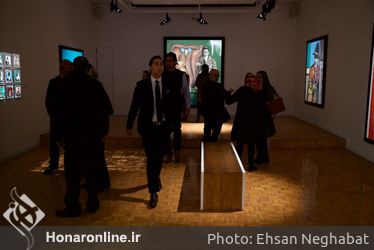 نمايشگاه آثار قاسم حاجی‌زاده در گالری شهریور