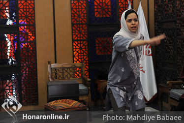 ورکشاپ نقالی دکتر پرویز ممنون در موسسه توسعه هنرهای معاصر