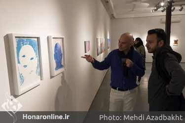 نمایشگاه آثار فردریک لگلیز در گالری طراحان آزاد