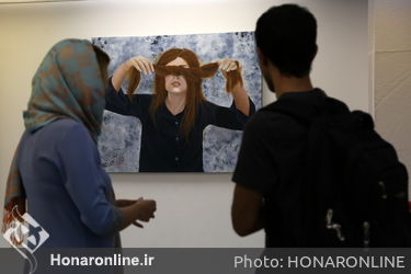 نمایشگاه نقاشی های سارا واصف‌نیا در گالری والی