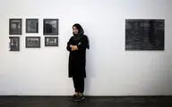 Pegah Rajamand Painting on Display