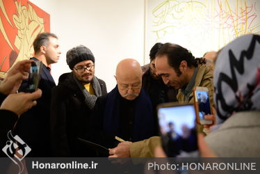 نمایشگاه آثار "سید محمد احصایی" در گالری بوم