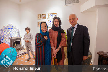 نمایشگاه آثار نقاشی و سرامیک چیبا میاماتو در خانه سرامیک فرزانه 