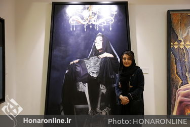 دیدار وزیر فرهنگ و ارشاد اسلامی و چهره ها از نمایشگاه هشتمین حراج تهران