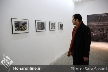 نمایشگاه آثار مجید فتحی در گالری آب انبار