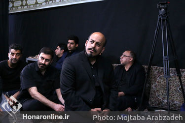 مراسم گرامى‌داشت هفتمین شب شهادت امام حسین (ع) در موسسه توسعه هنرهای معاصر2