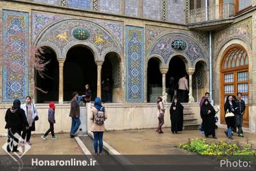 کاشی‌‌کاری کاخ گلستان در میان شاهکارهای معماری جهان