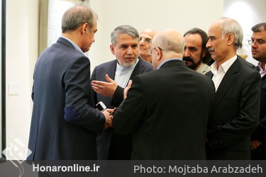 بازدید وزیر فرهنگ و ارشاد اسلامی از هفتمین حراج تهران