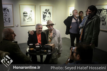 نمایشگاه آثار  قباد شیوا در گالری دیلمان