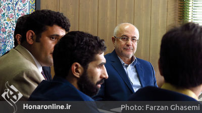 جلسه هیات الجزایری با معاونت هنری وزارت ارشاد
