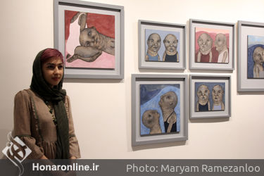 نمایشگاه نقاشی‌های طناز توسلی در گالری هپتا