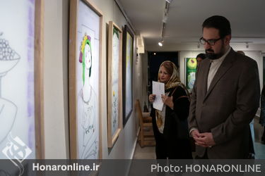 نمایشگاه نقاشی پشت شیشه بهرام دبیری درگالری گلستان