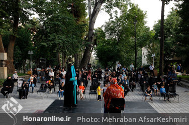 اجرای ده مجلس تعزیه سیدالشهدا(ع) در فضای باز فرهنگسرای نیاوران