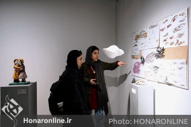 دومین نمایشگاه مشترک دانشجویان مجسمه سازی در گالری آ