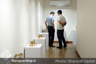 نمایشگاه حجم میثم رضایی‌نیا در گالری بهارک