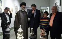 افتتاحیه گالری وارطان با حضور سید محمد مجتبی حسینی