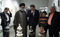 افتتاحیه گالری وارطان با حضور سید محمد مجتبی حسینی