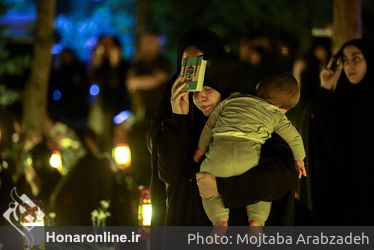 مراسم احیای شب 21 ماه مبارک رمضان - گلزار شهدای بهشت زهرا (س)