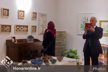 نمایشگاه آثار نقاشی و سرامیک چیبا میاماتو در خانه سرامیک فرزانه 