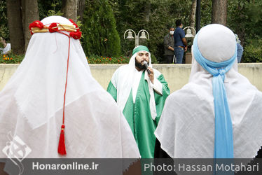 مجلس "حضرت مسلم(ع)" در اولین شب تعزیه خوانی در فرهنگسرای نیاوران