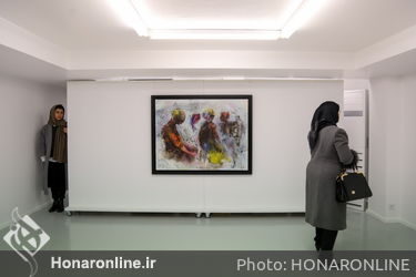 نمایشگاه سید محمد فدوی در گالری والی