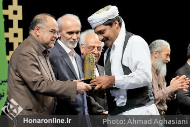 اختتامیه سومین جشنواره آواها و نواهای رضوی در تالار وحدت