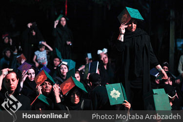 مراسم احیاء شب نوزدهم ماه مبارک رمضان در خانه هنرمندان
