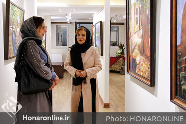 نمایشگاه نقاشی ناهید جعفری در گالری بهارک