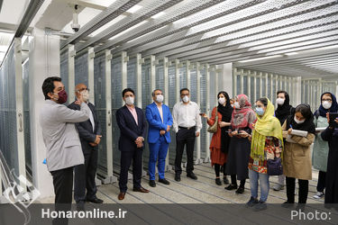 بازدید ویژه خبرنگاران از مرمت و نوسازی گنجینه موزه هنرهای معاصر تهران