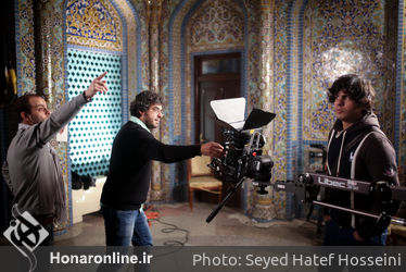پشت صحنه ضبط کلیپ نوروزی ارکستر سازهای ملی ایران