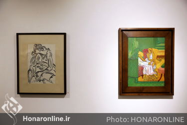 نمایشگاه نقاشی مهدی احمدی در گالری هور