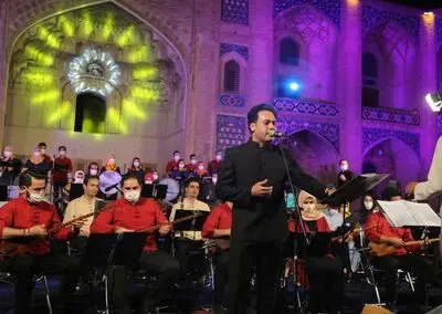 کنسرت آنلاین ارکستر خواجوی کرمانی برای کادر درمانی کشور