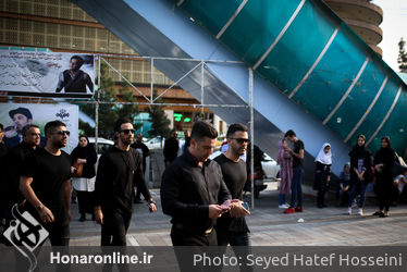 مراسم ختم زنده‌یاد بهنام صفوی در مسجد جامع شهرک غرب