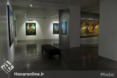 نمایشگاه آثار بارانا سعادت در گالری شیرین