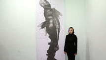 Sara Abbasian art show in Mohsen Gallery