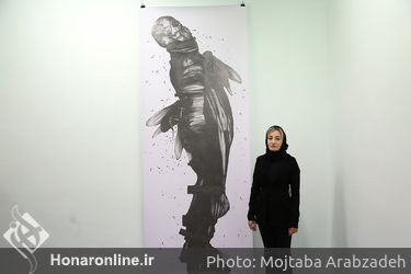 افتتاحیه نمایشگاه آثار سارا عباسیان در گالری محسن
