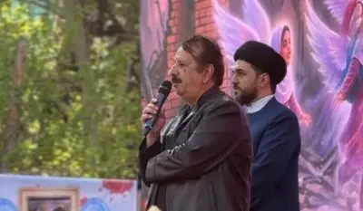 ​محفل ستاره‌ها در کنار دانش‌آموزان در مراسم چهلم کودکان میناب
