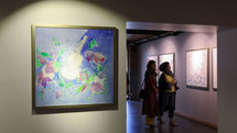 Negar Kalantari Painting Exhibit in 4 Gallery