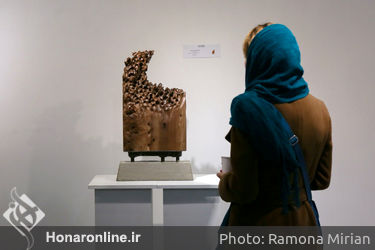 افتتاحیه نمایشگاه مجسمه‌های پژمان علومی در گالری سیحون