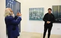 نمایشگاه آثار حسین محجوبی در گالری مهرسان