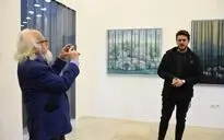 نمایشگاه آثار حسین محجوبی در گالری مهرسان