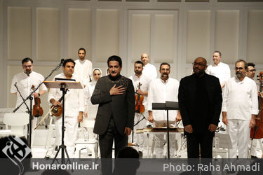 ارکستر سیاوش به رهبری آرش گوران «همایون شجریان» تالار  وزارت کشور 