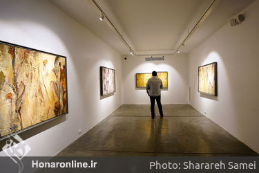نمایشگاه نقاشی شیرین اتحادیه در گالری شیرین 