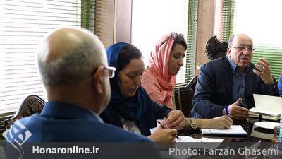جلسه هیات الجزایری با معاونت هنری وزارت ارشاد