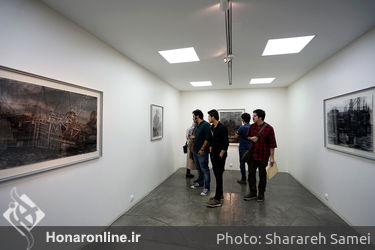 دومین نمایشگاه "سه در سه" در گالری اُ