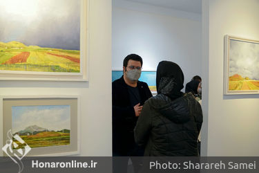 نمایشگاه نقاشی‌های بیوک ملکی در گالری گویه 